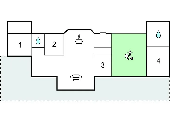 5 Bedroom Cozy In Vaeggerlose بيت للعطل
